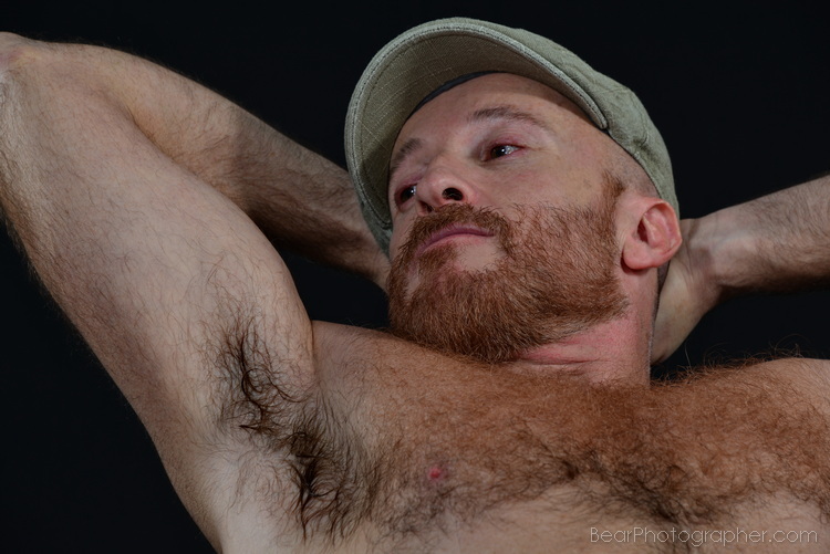 hairy furry muscle bear photography @ Mascular.Studio